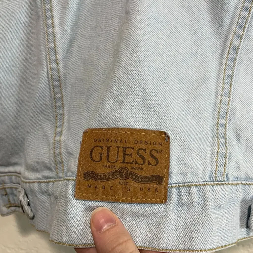 Baby Guess Jean Jacket - Size Large - Picture 4 of 7